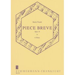 Wendel, M: Piece Breve Op 18