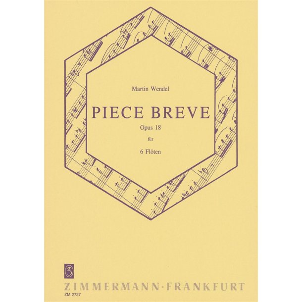 Wendel, M: Piece Breve Op 18