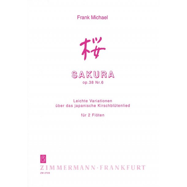 Michael, F: Sakura Op 38/6