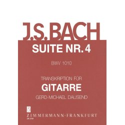 Bach, Js: Suite No 4 Bwv 1010