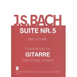 Bach, Js: Suite No 5 Bwv 1011