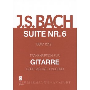 Bach, Js: Suite No 6 Bwv 1012
