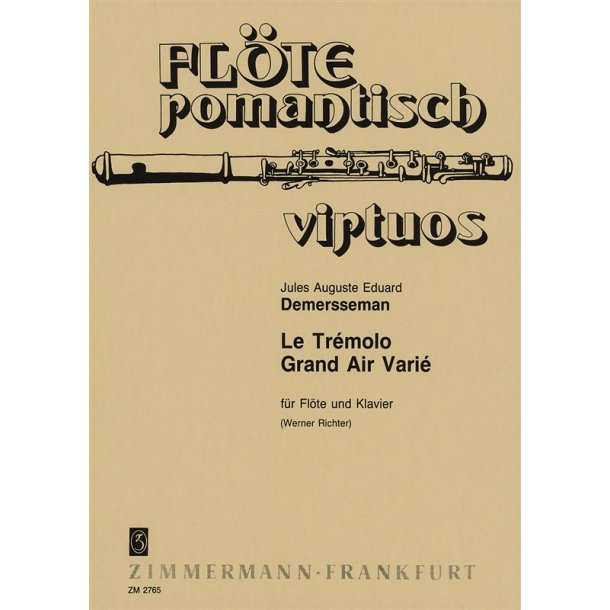 Jules Auguste Eduard Demerssemann: Le Tremolo Grand Air Varie
