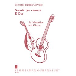 Gervasio: Sonata Da Camera D Major