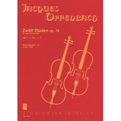 Offenbach: 12 Etudes Op 78 Book 1 (1-7)