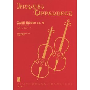 Offenbach: 12 Etudes Op 78 Book 1 (1-7)
