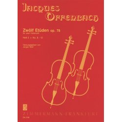 Offenbach: 12 Etudes Op 78 Book 2 (8-12)