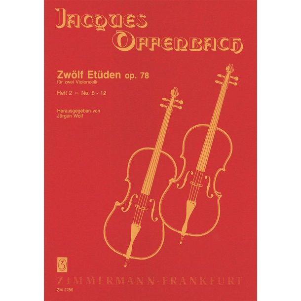 Offenbach: 12 Etudes Op 78 Book 2 (8-12)