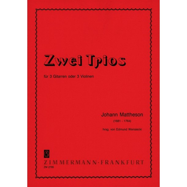 Mattheson: 2 Trios