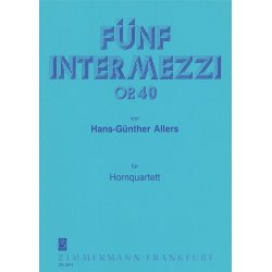 Allers: 5 Intermezzi Op 40