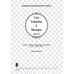 Liadov: Une Tabatiere Op 32