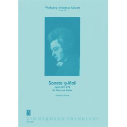 Mozart: Sonata G Minor K 478