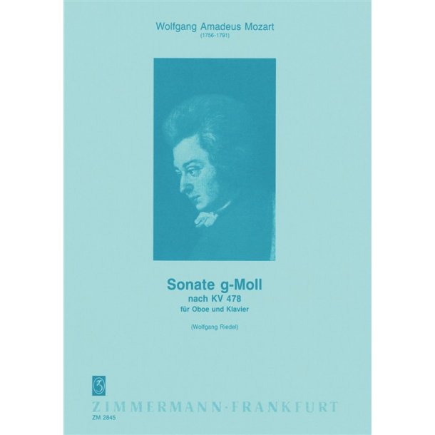Mozart: Sonata G Minor K 478