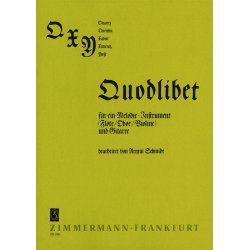 Abc-reihe Q, X, Y: Quodlibet Fr 1 Me