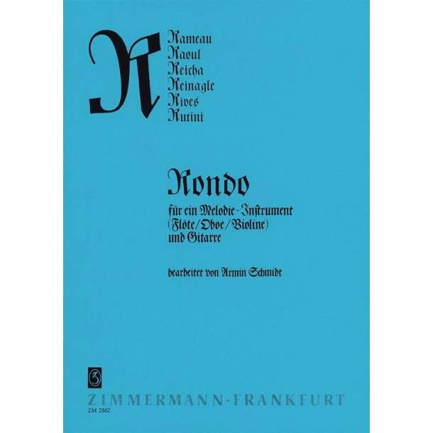 Abc-reihe R: Rondo Fr 1 Melodie-inst