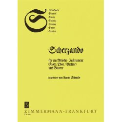 Abc-reihe S: Scherzando Fr 1 Melodie