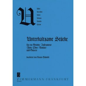 Abc-reihe U: Unterhaltsame Stcke Fr