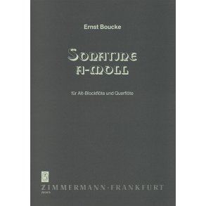 Sonatine A-moll Fr Altblockflte Und