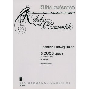 Friedrich Ludwig Dulon: Duo Op.6 No.2 In G Major