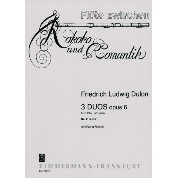 Friedrich Ludwig Dulon: Duo Op.6 No.2 In G Major
