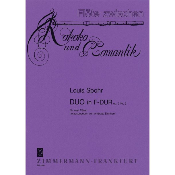 Spohr: Duo F Major Op 3/2
