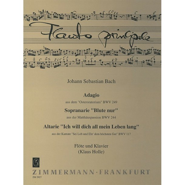 Bach, Js: 3 Pieces Bwv 249,244,117