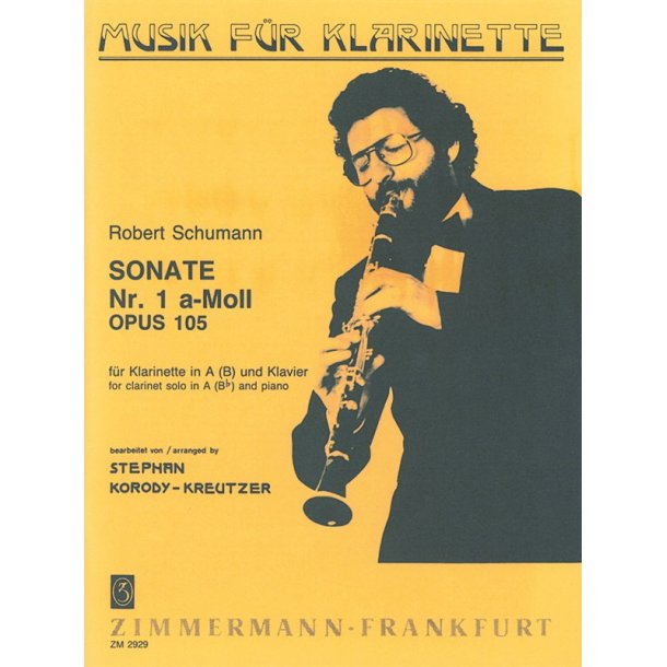 Schumann, R: Sonata A Minor Op 105/1