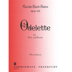 Odelette Op.162 Fr Flte Und Klavier