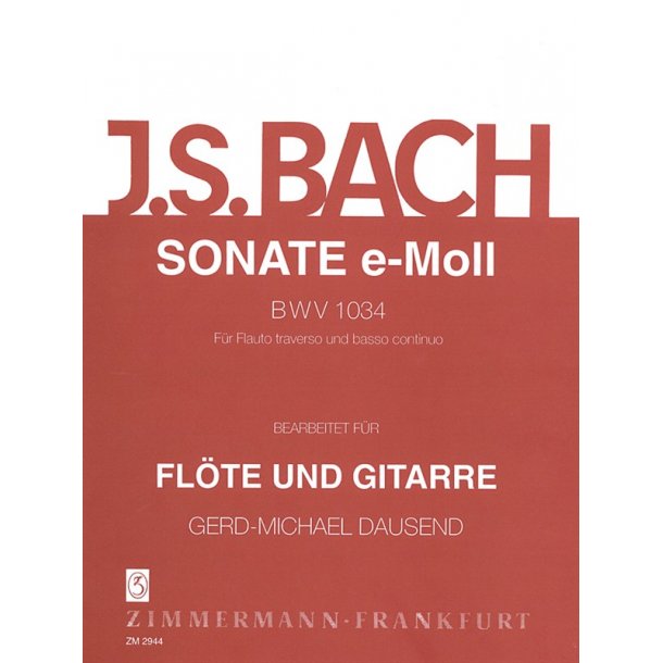 Bach, Js: Sonata E Minor
