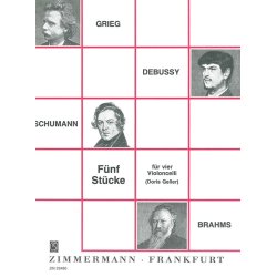 Fnf Stcke Fr 4 Violoncelli