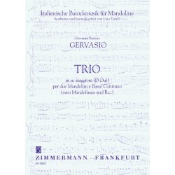 Gervasio: Trio D Major
