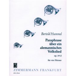 Hummel: Paraphrase Op 59d