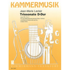 Leclair: Triosonate D Op.13 No.2