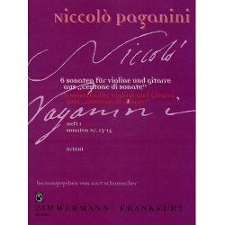 Niccolo Paganini: Centone Di Sonate Volume 1 (Violin/Guitar)