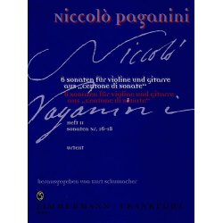 Niccolo Paganini: Centone Di Sonate Volume 2 (Violin/Guitar)