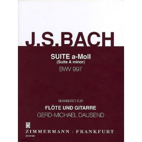 J.S. Bach: Suite In A Minor BWV 997 (Flute/Guitar)