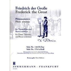 Frederick The Great: 2 Solo Sonatas Nos 130 + 174