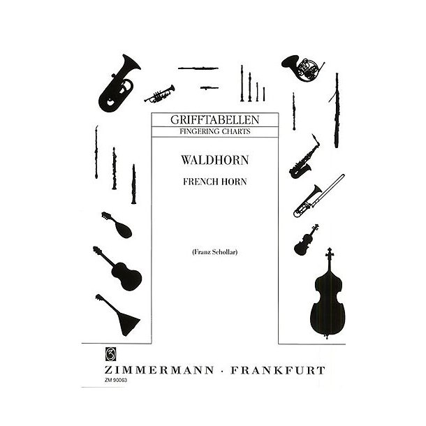 French Horn Fingering Chart