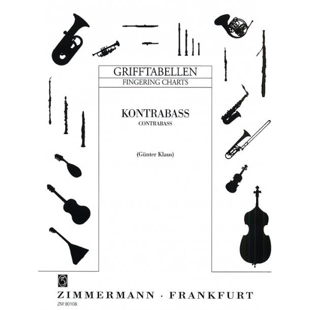 Double Bass Fingering Chart