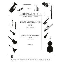 Contrabass Trombone Fingering Chart