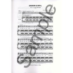 Georges Bizet: 20 Melodies (Chant Et Piano)