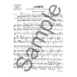 BIZET CARMEN N 1 CHOEUR DES GAMINS AVEC LA GARDE MONTANTE CHOEUR ET P