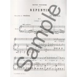 Charles Gounod: Repenter Sous Forme De Priere - No.3 (Soprano ou Tenor)