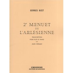 Georges Bizet: Menuet De L'Arlesienne No.2 (Flute/Piano)