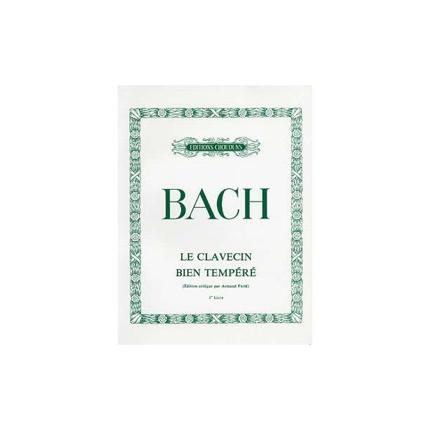 BACH CLAVECIN BIEN TEMP&Eacute;R&Eacute; (LE) PIANO