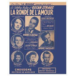 Oscar Straus: La Ronde De L&acute;Amour (Score/Parts)
