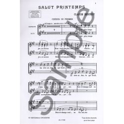 Claude Debussy: Salut Printemps