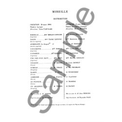 GOUNOD MIREILLE CHANT ET PIANO