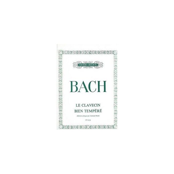 BACH CLAVECIN BIEN TEMPR (LE) PIANO