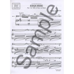 Georges Barboteu: Esquisse (Trio - Mixed)